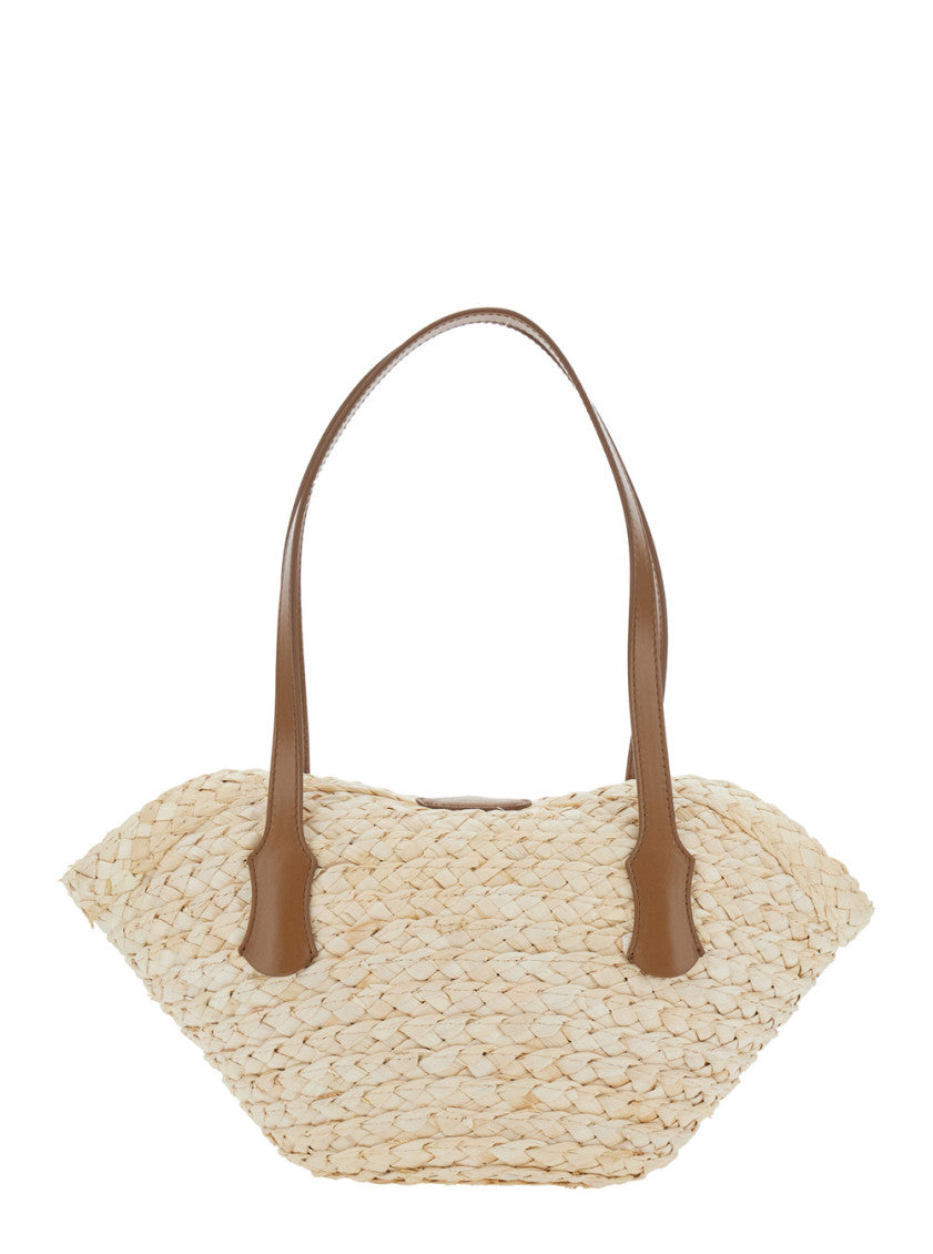 Natural Capri Coffa Top Zip Tote 2