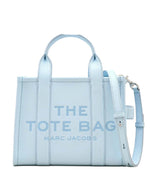 Light Blue The Leather Top Zip Small Tote 1