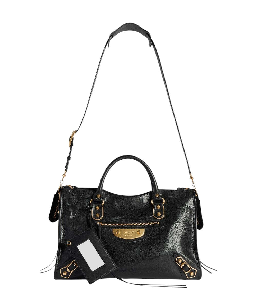 Black Le City Uptown Medium Tote 2