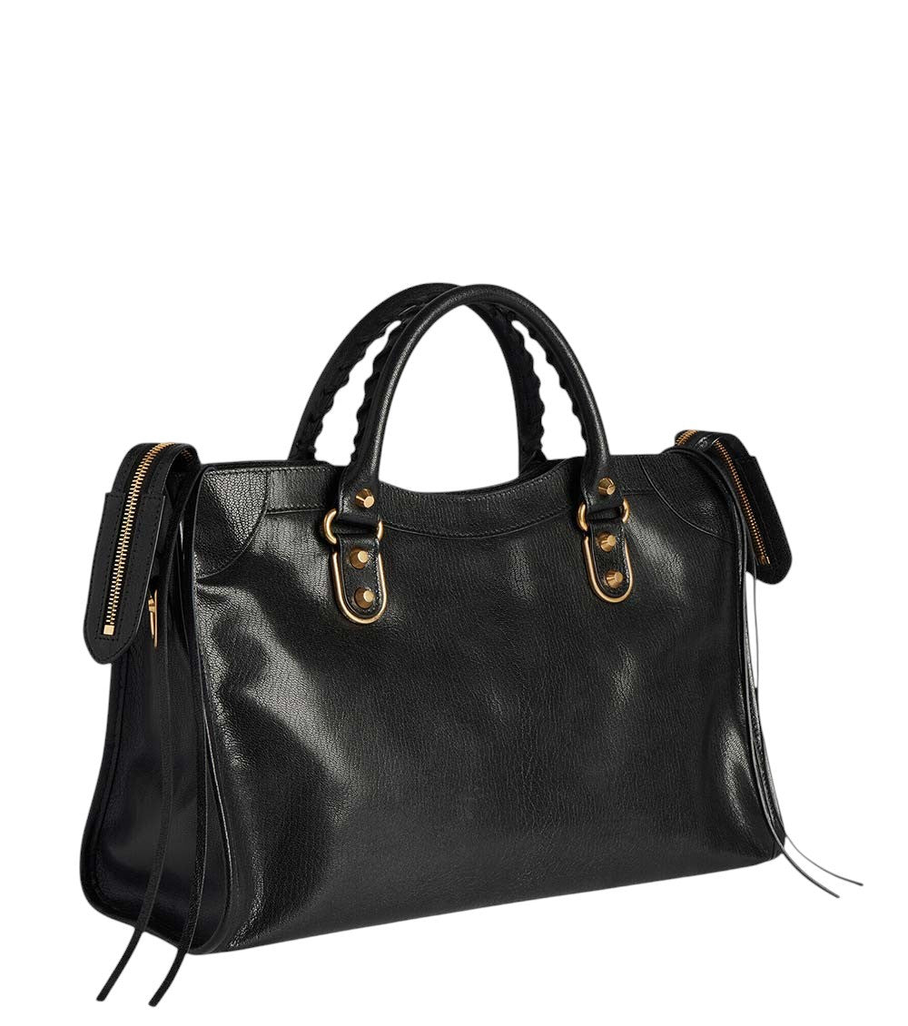 Black Le City Uptown Medium Tote 3