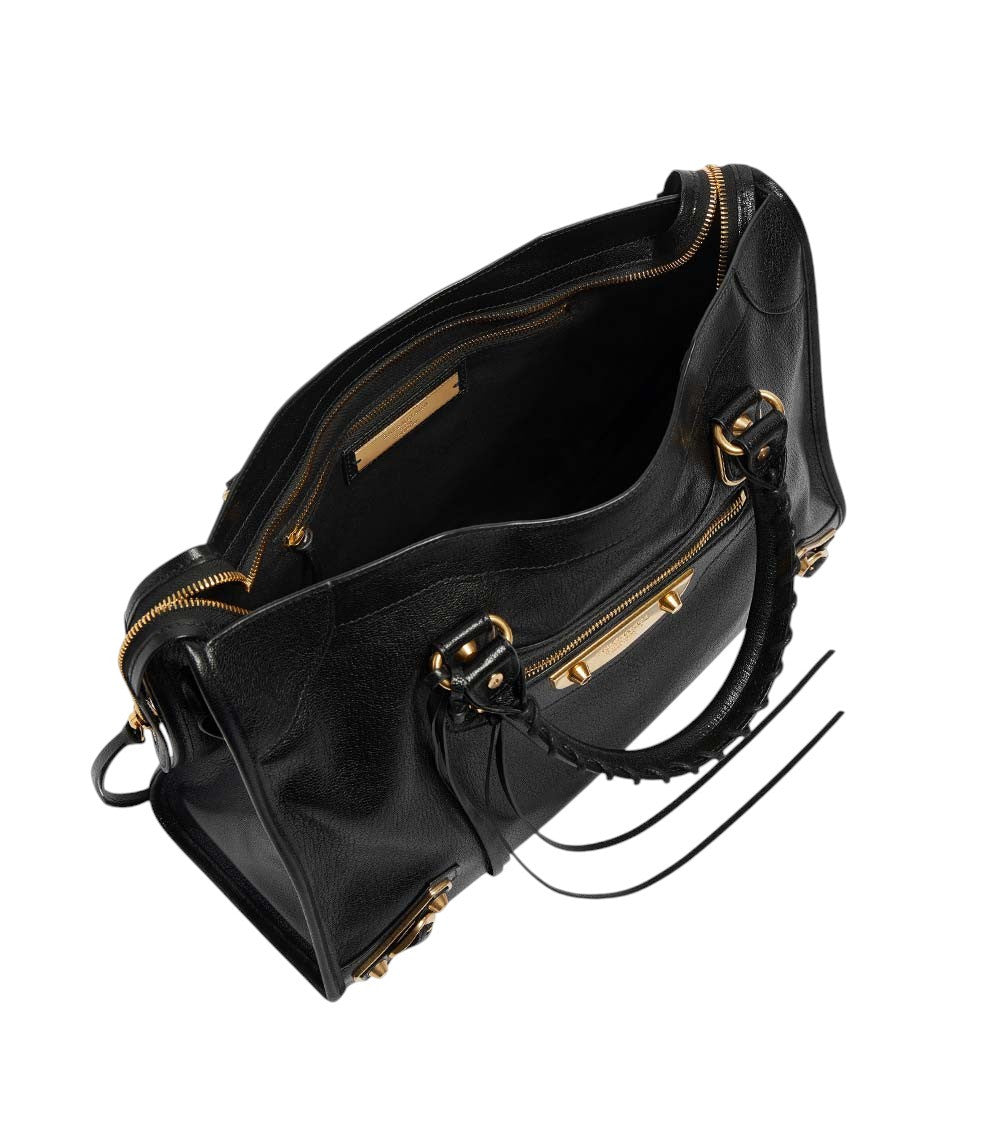 Black Le City Uptown Medium Tote 4