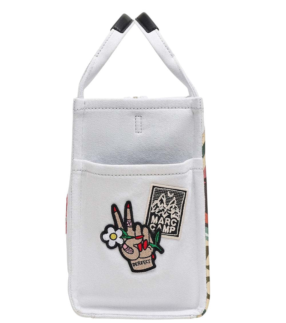 White The Camp Patchwork Medium Tote 3