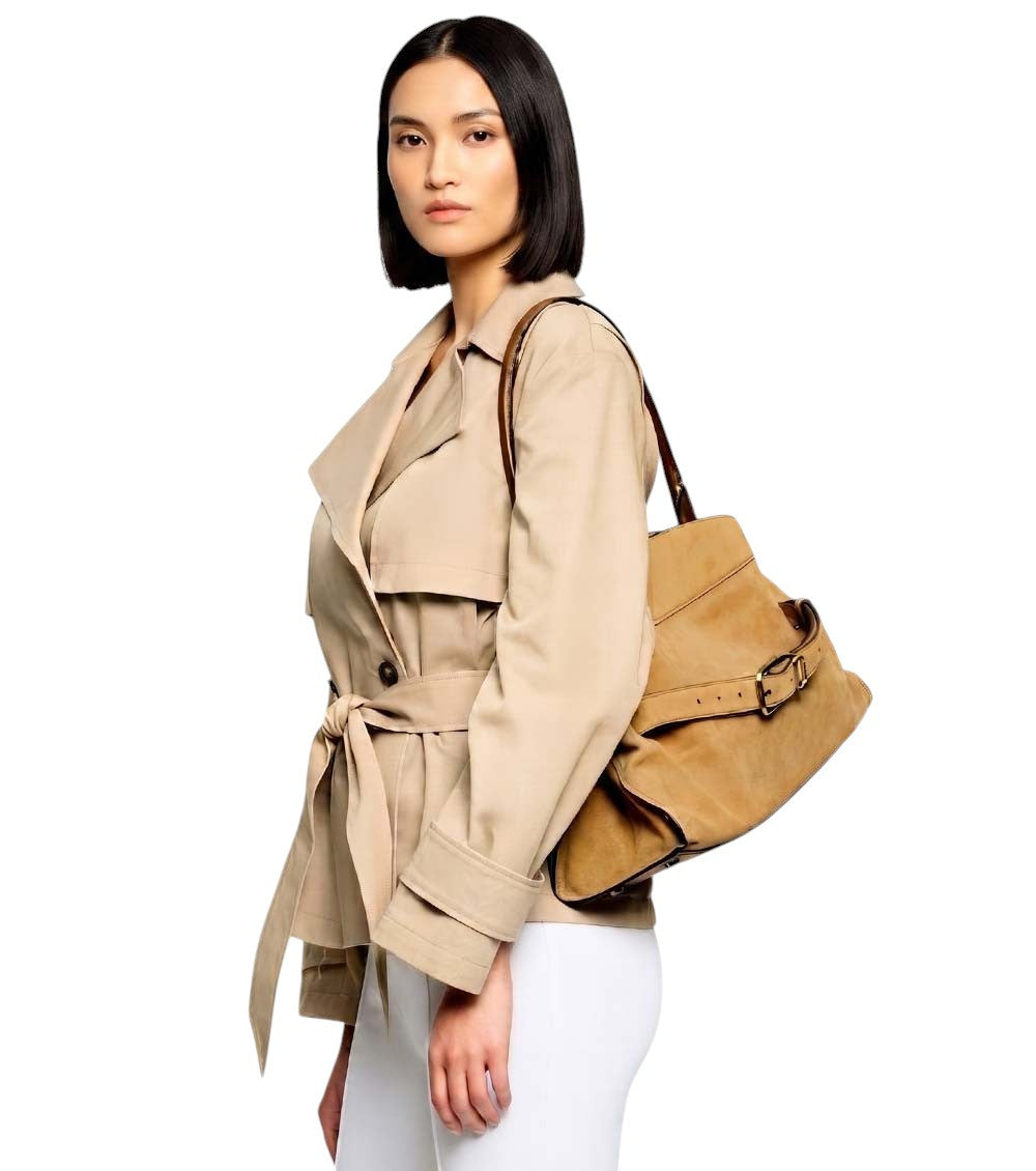 Brown Dakota Large Satchel 4