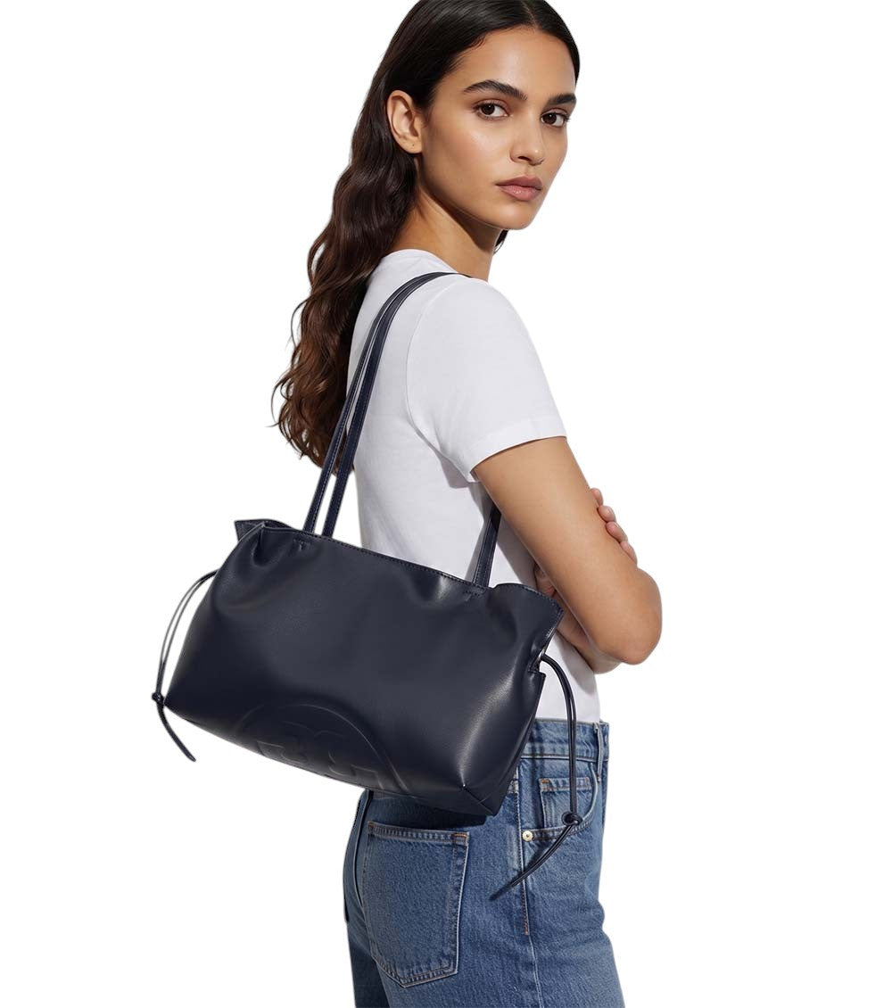 Navy Blue Ella Small Tote 4