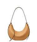 Brown Romy Half Moon Small Shoulder Bag 1