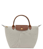 Grey Le Pliage Original Small Tote 1