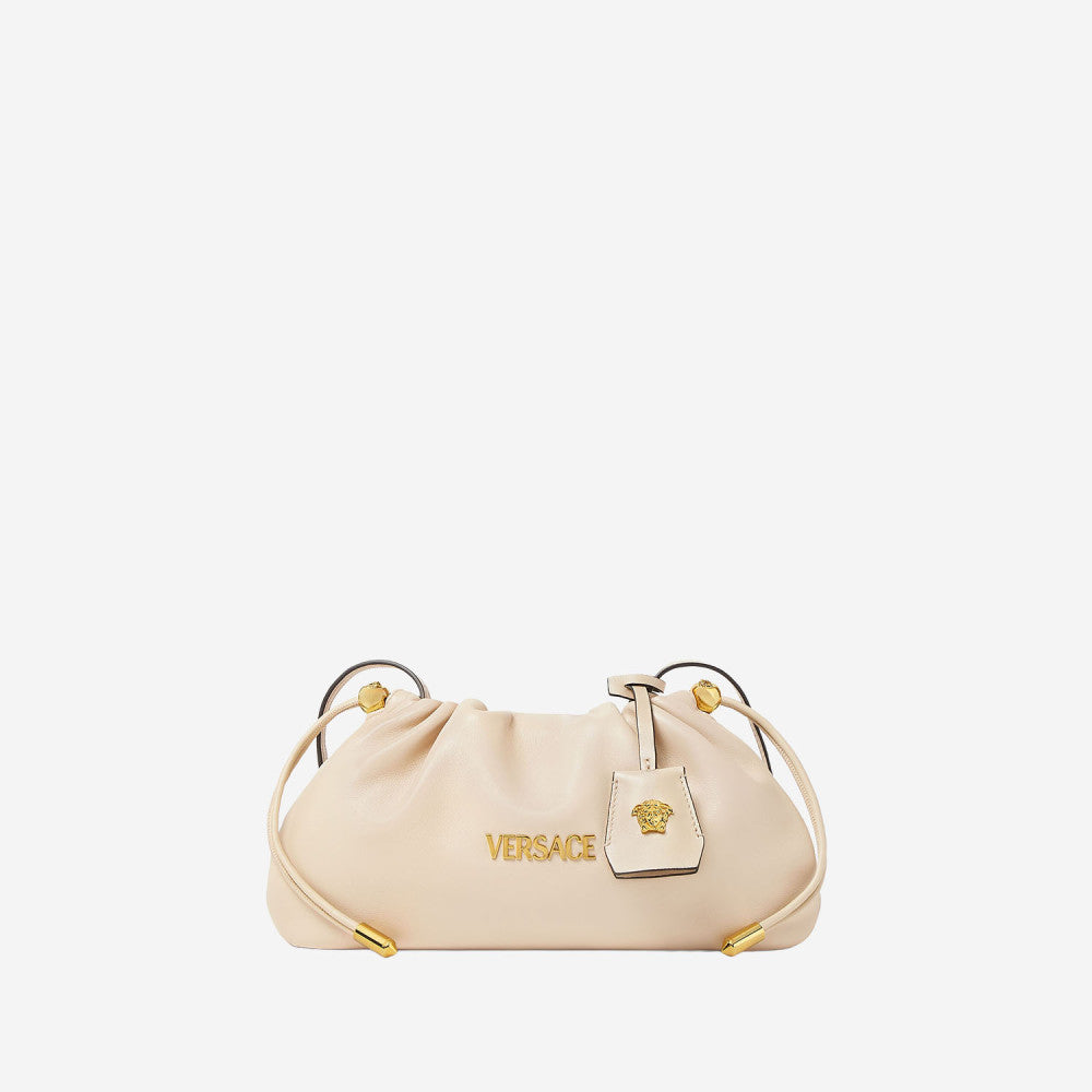 Beige Tag Clutch 1