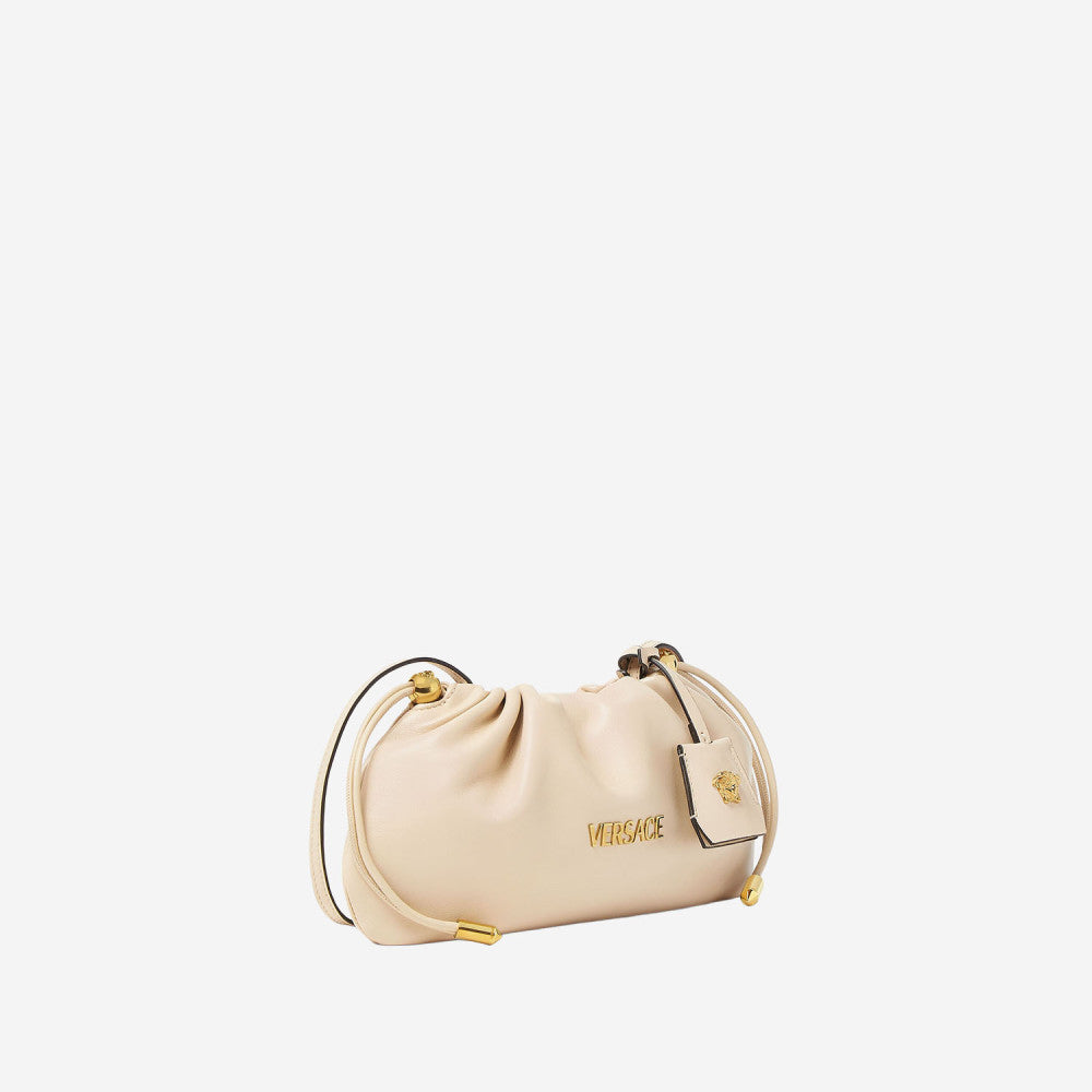 Beige Tag Clutch 2