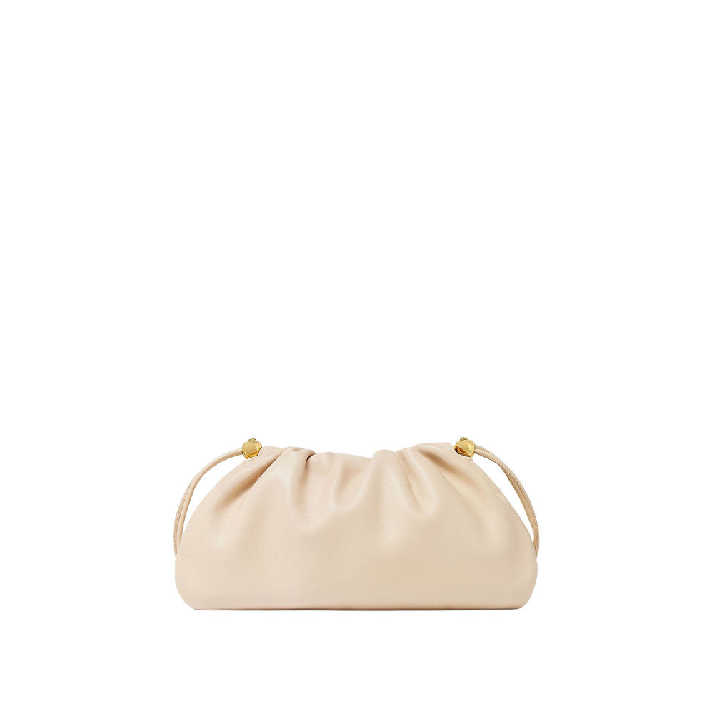 Beige Tag Clutch 3