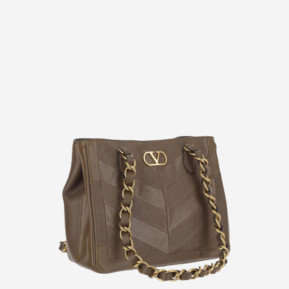 Brown Laseine Small Shoulder Bag 2
