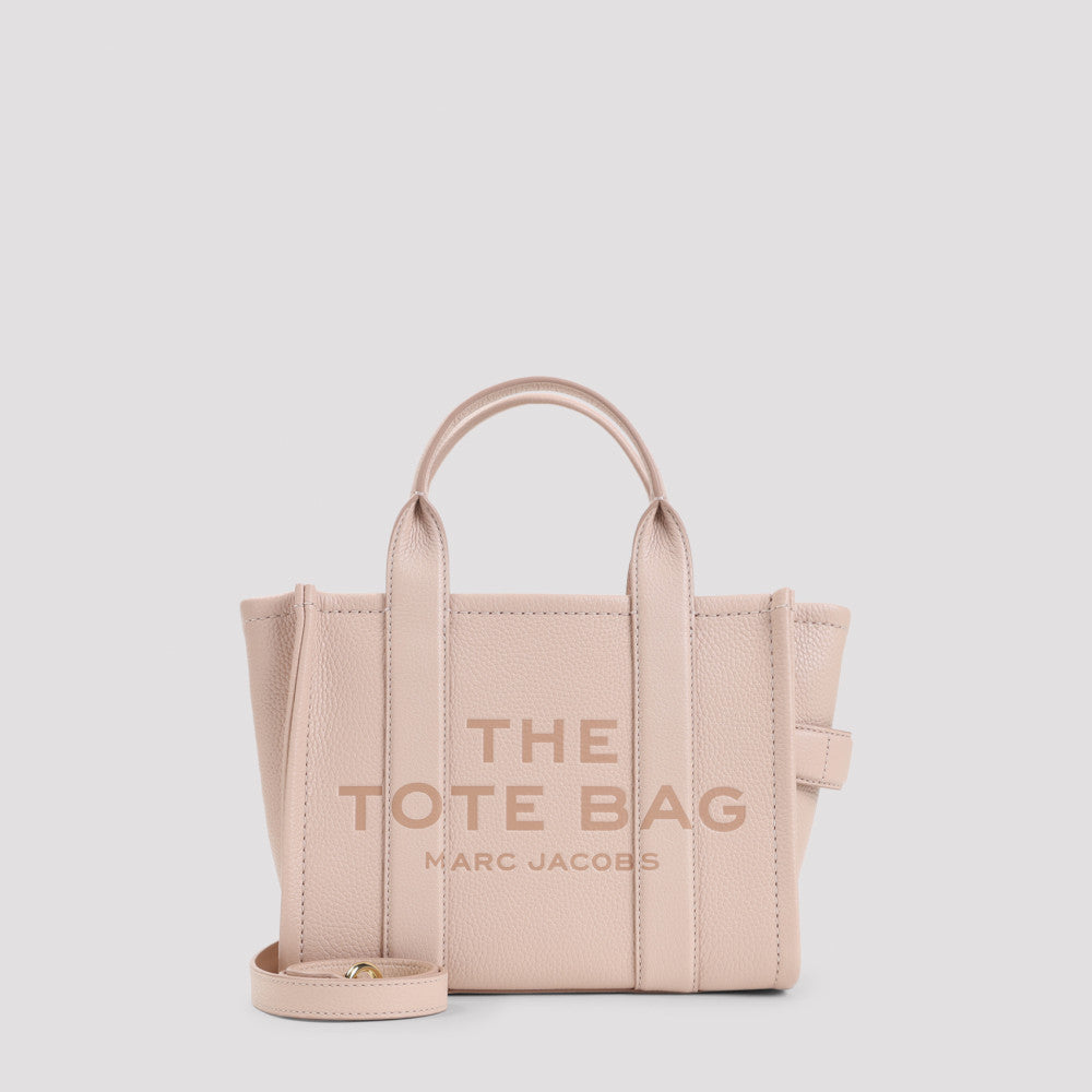 Pink The Leather Top Zip Small Tote 2