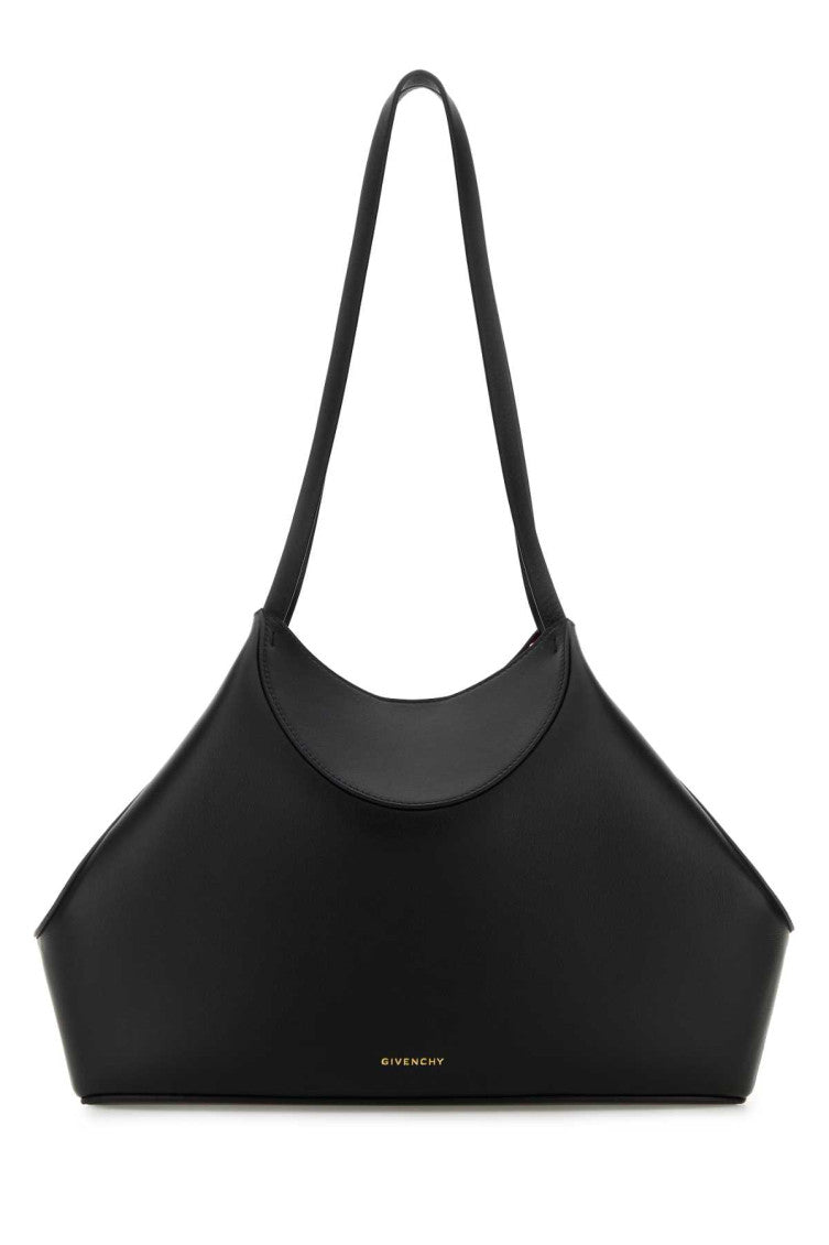 Black Facet Small Shoulder Bag 1