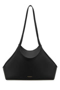 Black Facet Small Shoulder Bag 1