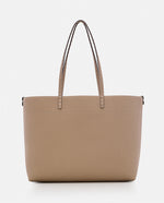 Grey medium Roll tote bag 1
