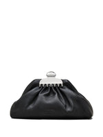 Black Claw Clip Medium Clutch 1
