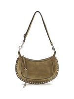 Beige Oskan Moon Medium Shoulder Bag 1