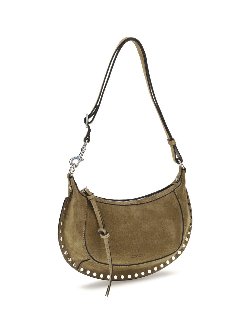 Beige Oskan Moon Medium Shoulder Bag 2