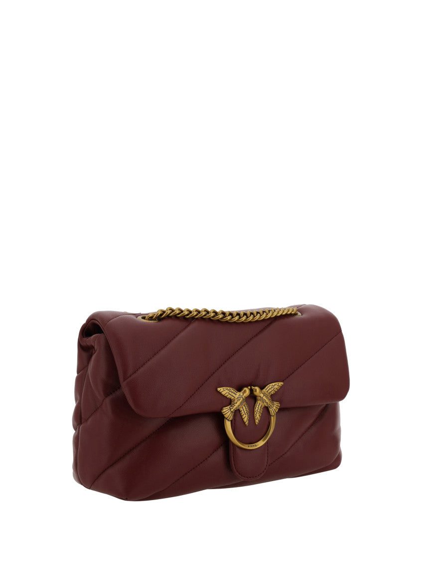 Red Love Puff Medium Shoulder Bag 2