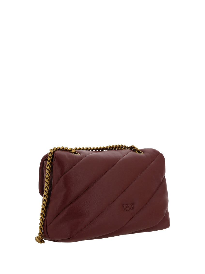 Red Love Puff Medium Shoulder Bag 3