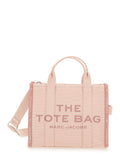 Pink The Jacquard Top Zip Medium Tote 1