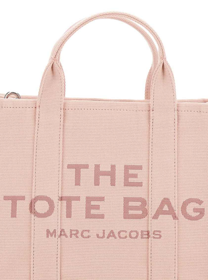 Pink The Jacquard Top Zip Medium Tote 3