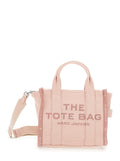 Light Pink Jacquard Small Tote Bag 1