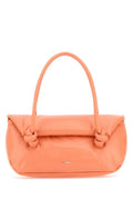 Peach padded small shoulder bag 1