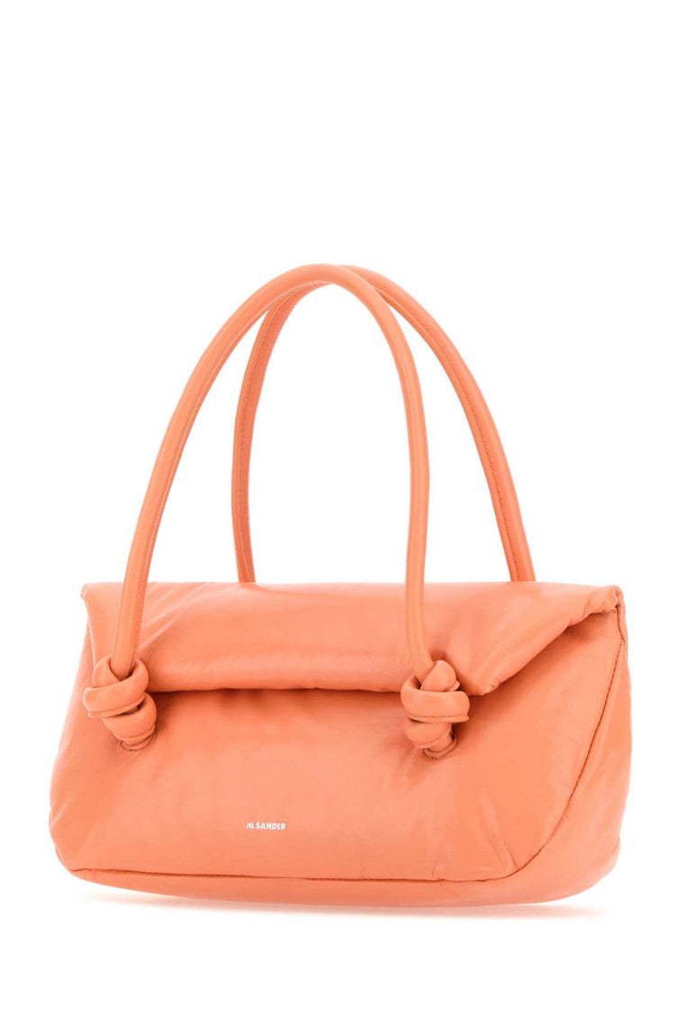 Peach padded small shoulder bag 2