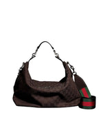 Dark Brown Brera medium crossbody bag 1