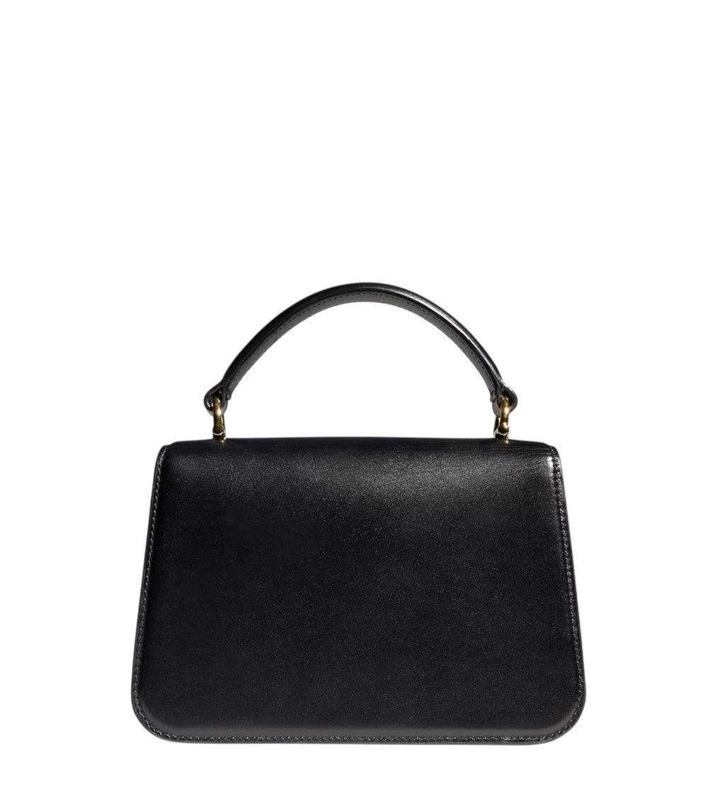 Black Siena Small Satchel 3