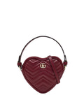 Red GG Marmont Mini Crossbody Bag 1