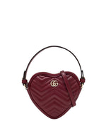 Red GG Marmont Mini Crossbody Bag 1