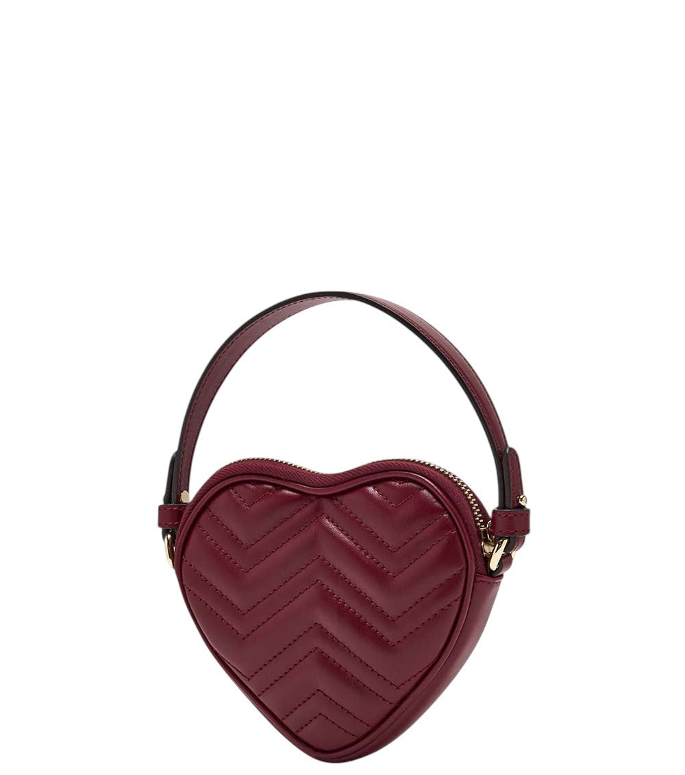 Red GG Marmont Mini Crossbody Bag 2
