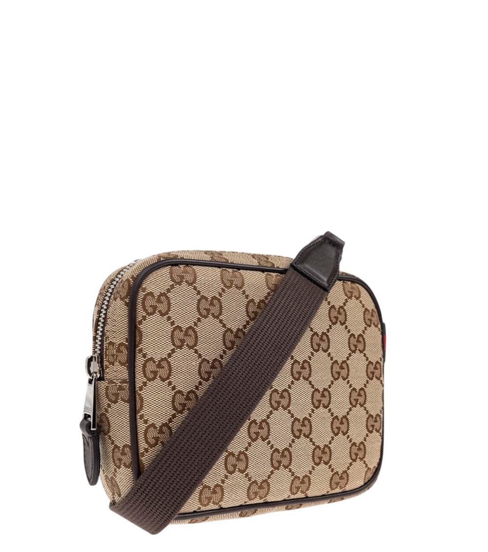 Brown GG Mini Crossbody Bag 2