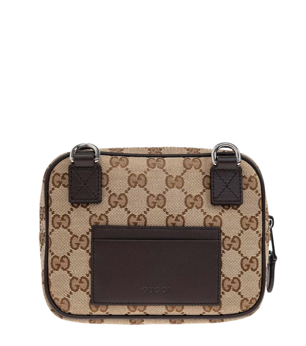 Brown GG Mini Crossbody Bag 3