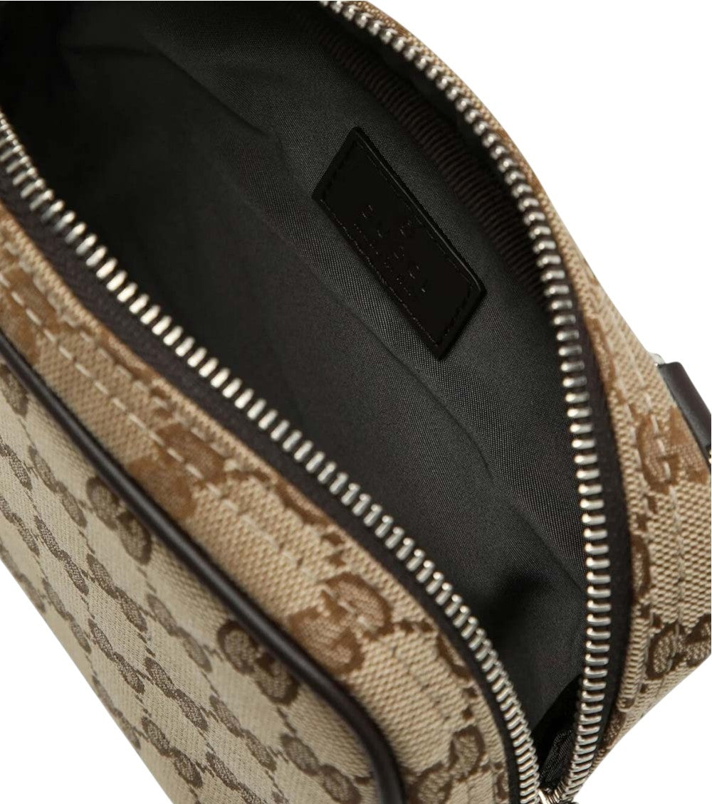 Brown GG Mini Crossbody Bag 4