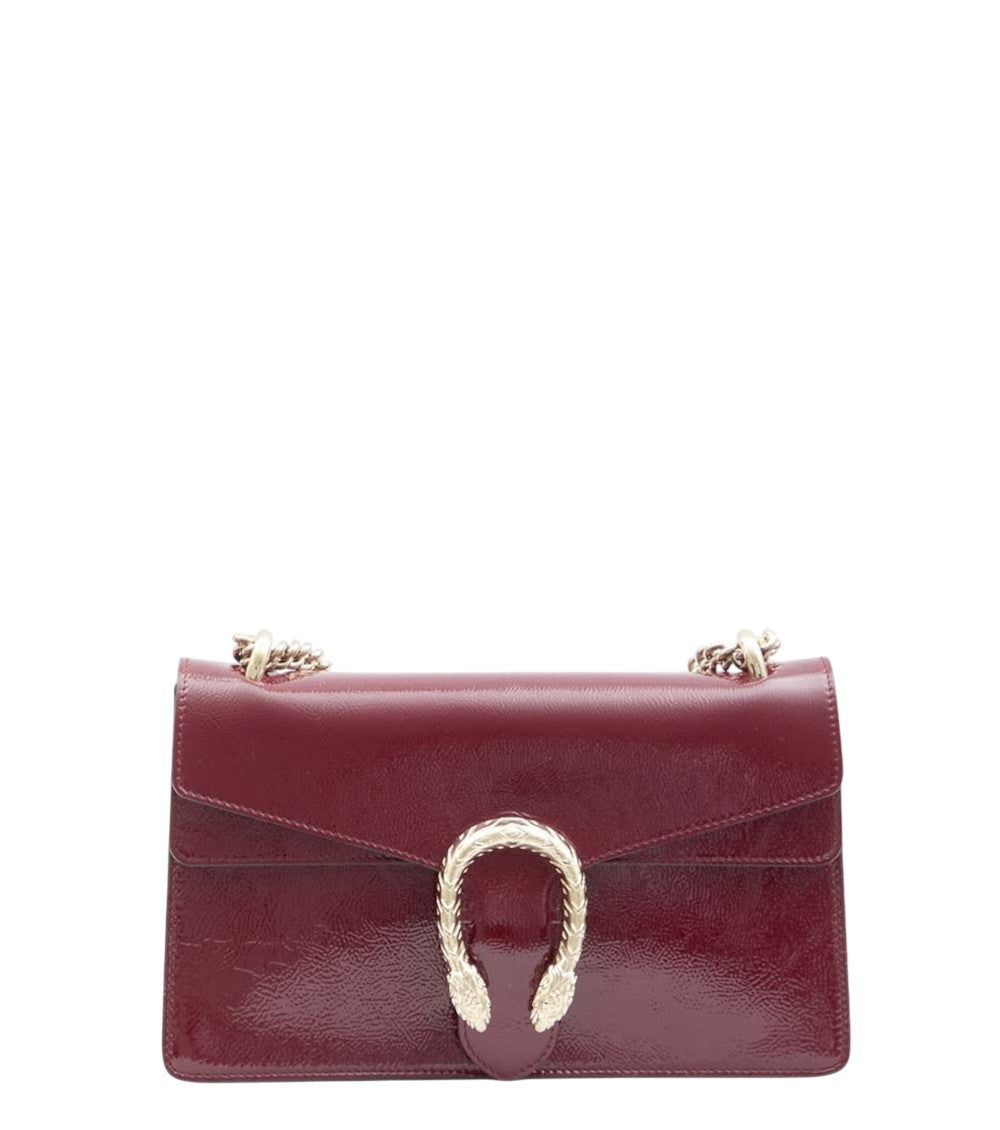 Maroon Dionysus Small Shoulder Bag 1