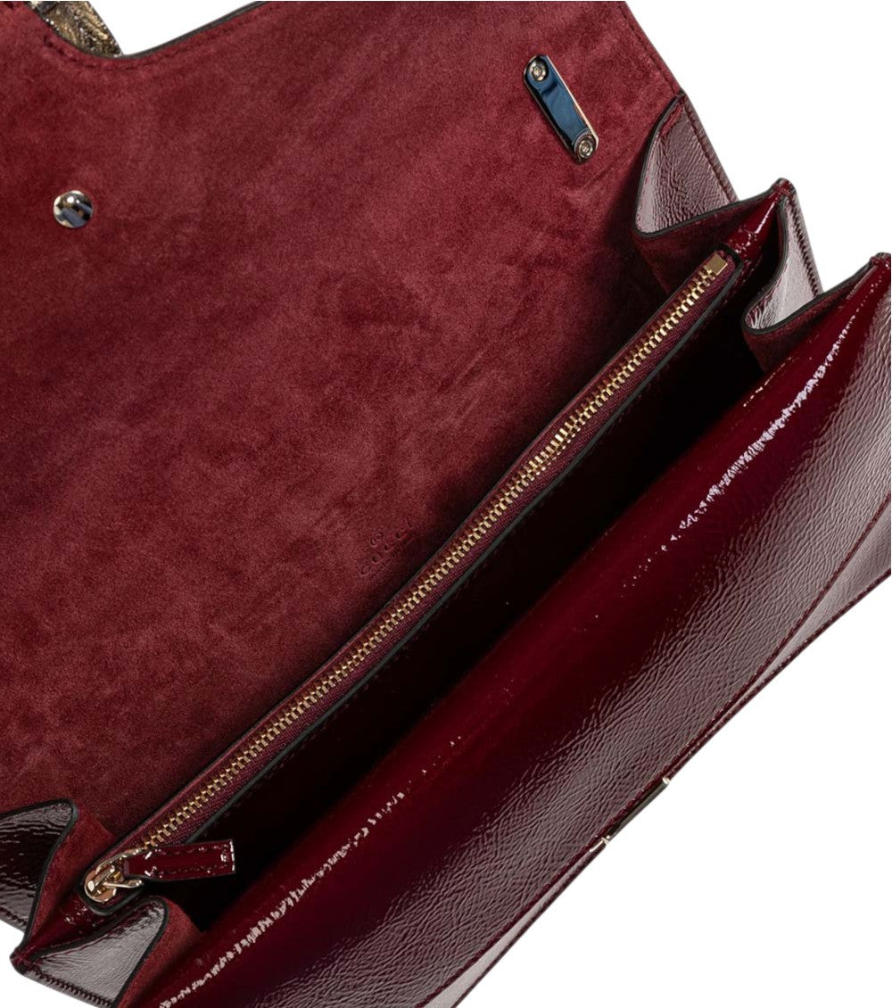 Maroon Dionysus Small Shoulder Bag 3