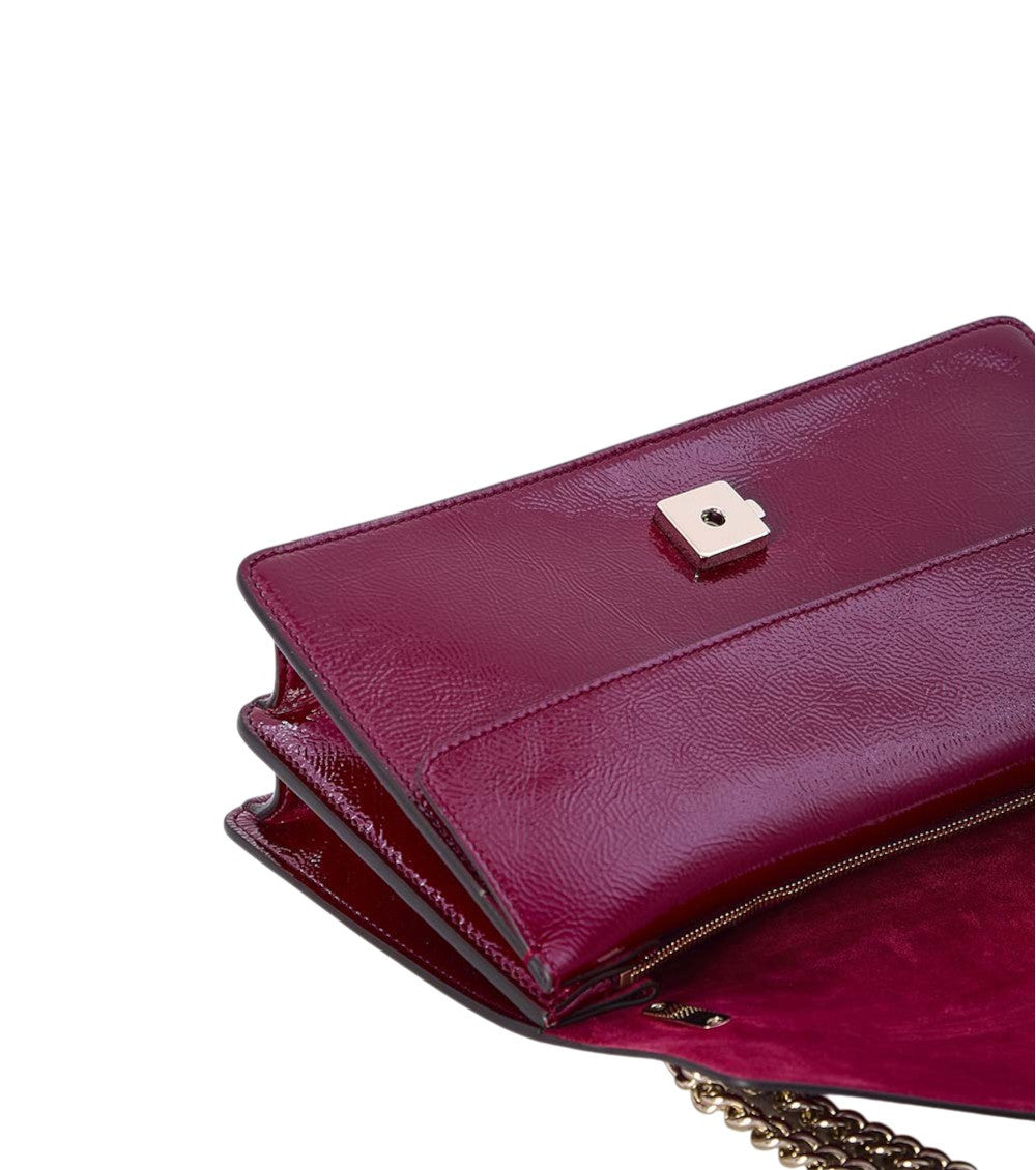 Maroon Dionysus Small Shoulder Bag 4