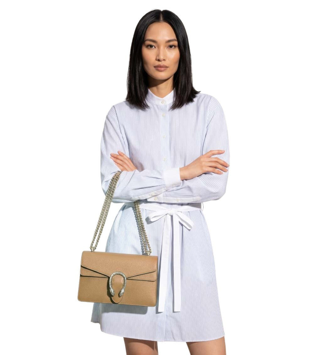 Beige Dionysus Medium Shoulder Bag 5