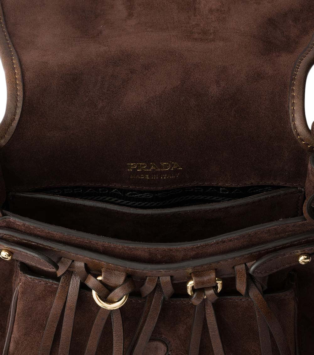 Dark Brown Corsaire Mini Shoulder bag 4