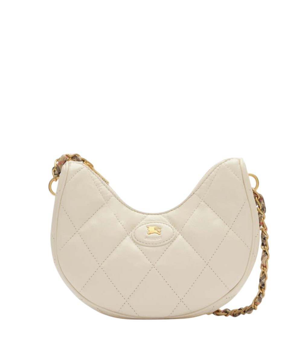 Beige Horseshoe Small Crossbody  Bag 1