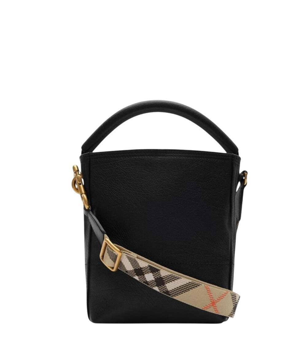 Black B Clip Mini Bucket Bag 2