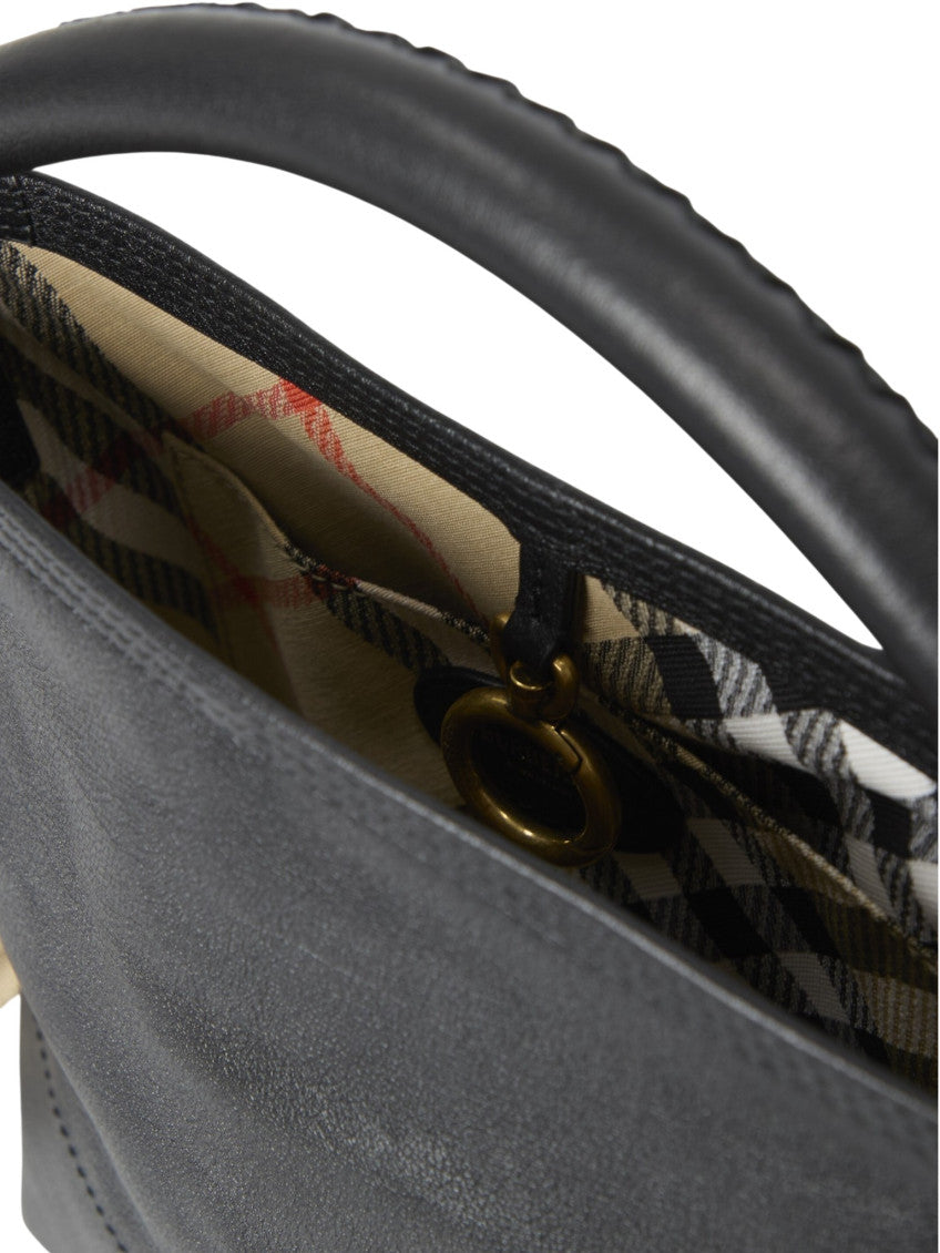 Black B Clip Mini Bucket Bag 3