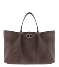 Brown Logo Large Tote 1