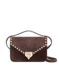 Brown Rockstud Small Shoulder Bag 1