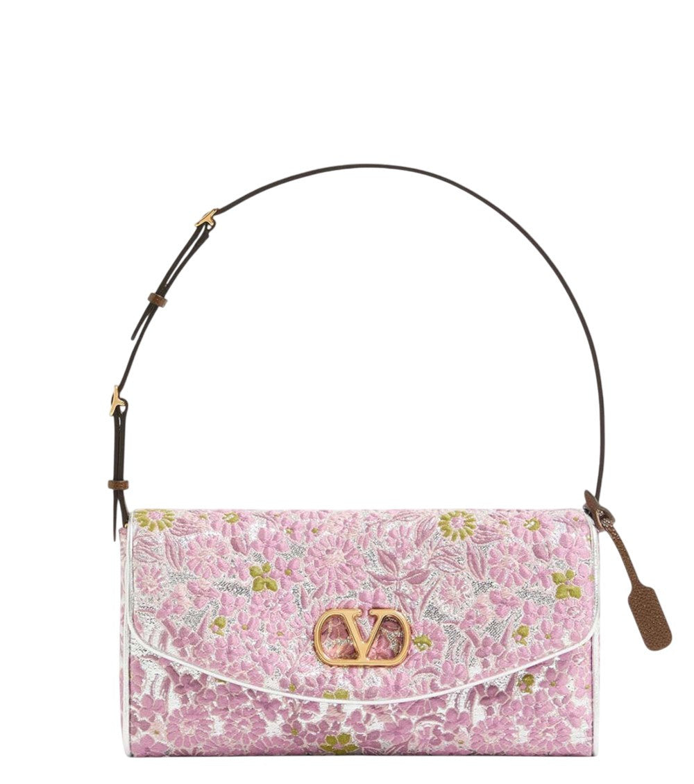 Pink DeVain Small Shoulder Bag 1