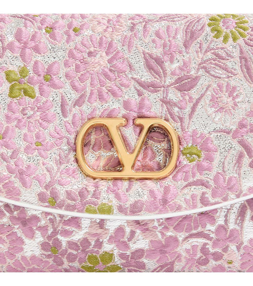 Pink DeVain Small Shoulder Bag 5