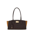 Brown Studio Soft Medium Shoulder Bag 1