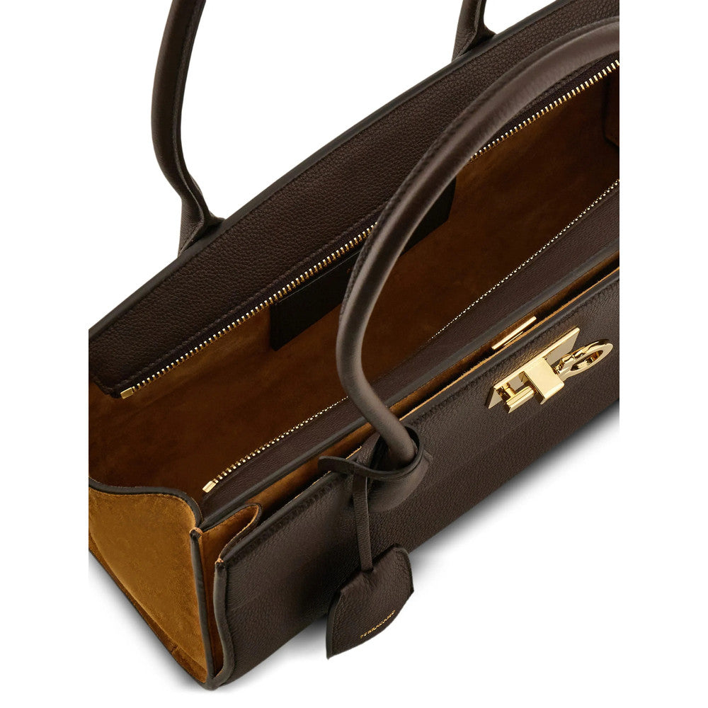Brown Studio Soft Medium Shoulder Bag 3